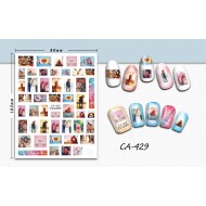 3D Nail Stickers - CA-429